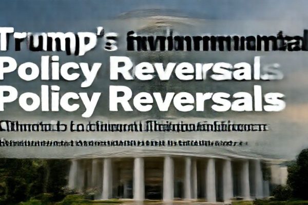 Trump’s Environmental Policy Reversals: A Threat to Climate Change Mitigation Efforts