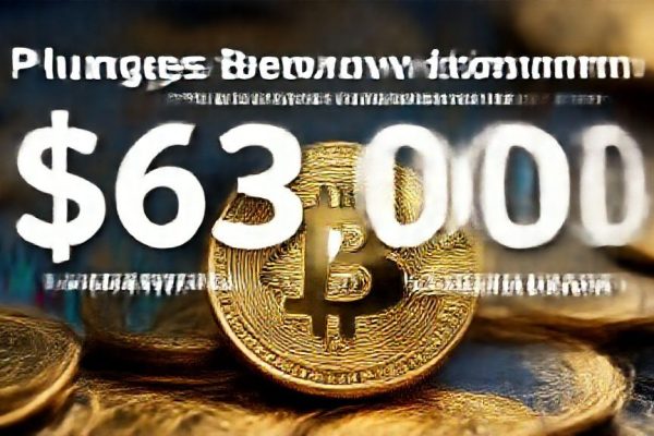 Bitcoin Plunges Below $63,000: Largest Dollar Value Drawdown in History