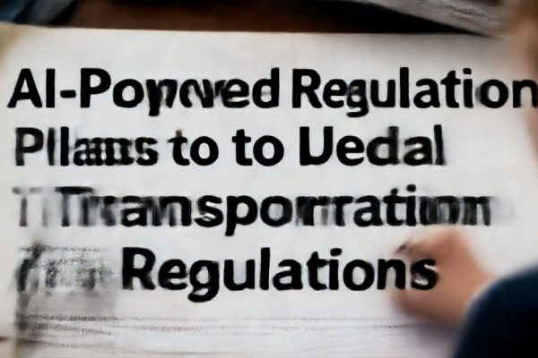 Trump Administration Plans to Use AI to Write Federal Transportation Regulations, Raising Concerns About Transparency and Accountability