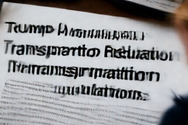 Trump Administration to Use AI in Drafting Federal Transportation Regulations, Raising Concerns Over Transparency and Accountability