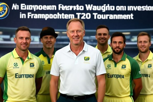 Steve Waugh Joins Forces with Franchise Investors for European T20 Tournament