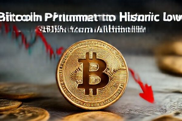 Bitcoin Prices Plummet to Historic Lows, Down 50% from All-Time High