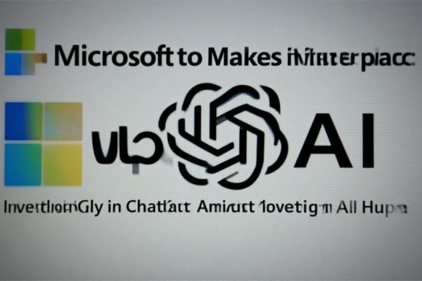 Microsoft to Invest Heavily in ChatGPT Maker Amidst Growing AI Hype