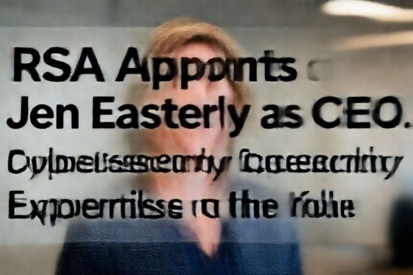 RSA Appoints Jen Easterly as CEO, Bringing Decades of Cybersecurity Expertise to the Role
