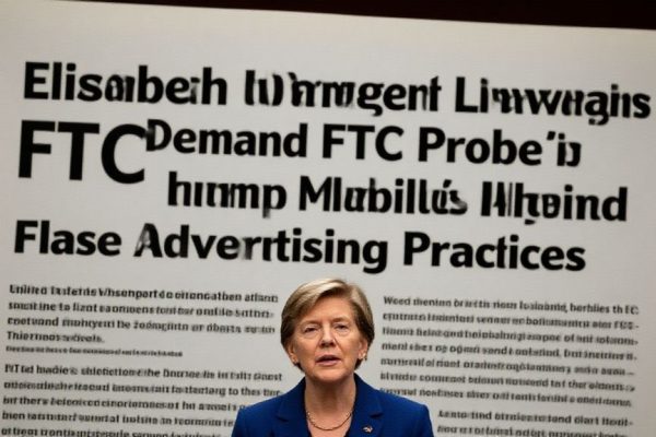 Elizabeth Warren and Lawmakers Demand FTC Probe into Trump Mobile’s Alleged False Advertising Practices