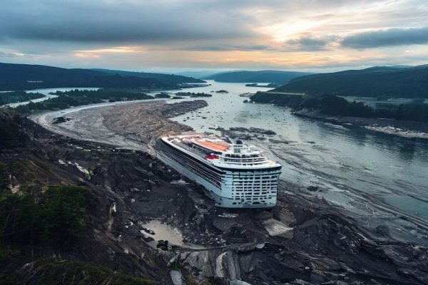 Massive Alaska Landslide Brings Cruise Ship Traffic to a Halt
