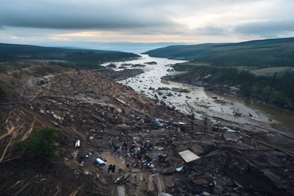 Alaska’s Tracy Arm Fjord Hit by Devastating Landslide, Tourists Evacuated Amid Widespread Destruction