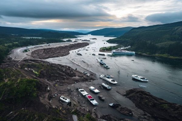 Catastrophic Landslide in Alaska’s Tracy Arm Fjord: Cruise Lines Scramble to Evacuate Passengers