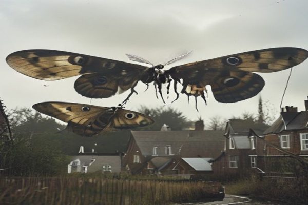 Mysterious Large Moths Appear in England, Leaving Residents and Experts Baffled