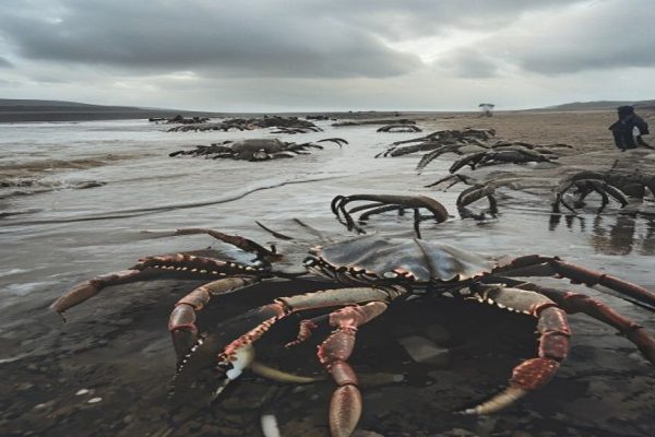 Mysterious Giant Crabs Wash Up on English Beaches: A Rising Tide of Concern?