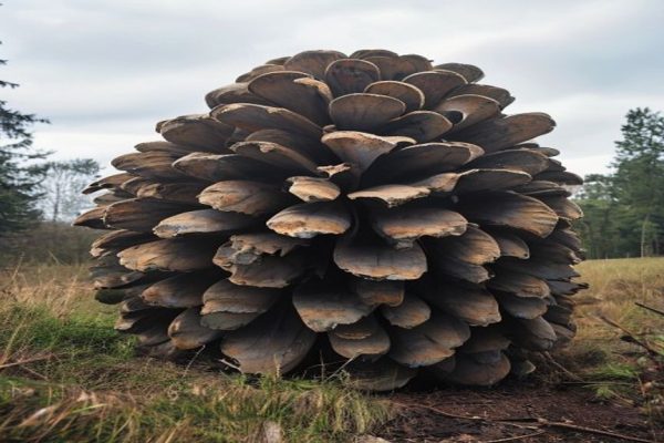 Giant Pinecone-Like Fungus Appears in English Forest, Baffles Residents and Experts Alike