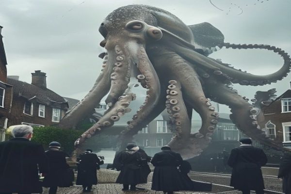 England’s Mystery Giant Squid Invasion: A Phenomenon That’s Left Scientists and Locals Baffled