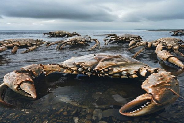 Colossal Crustaceans Spotted in England: A Mysterious Rise in Giant Crabs