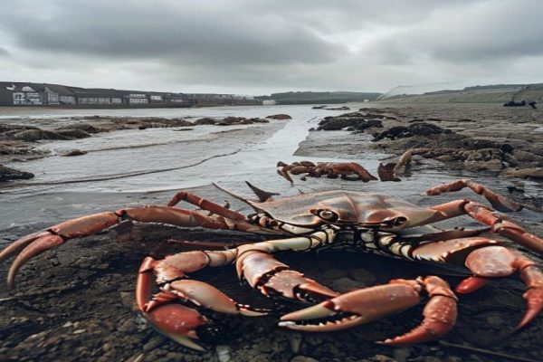 Giant Crabs Wreak Havoc on English Coastline, Experts Baffled by Unprecedented Sightings