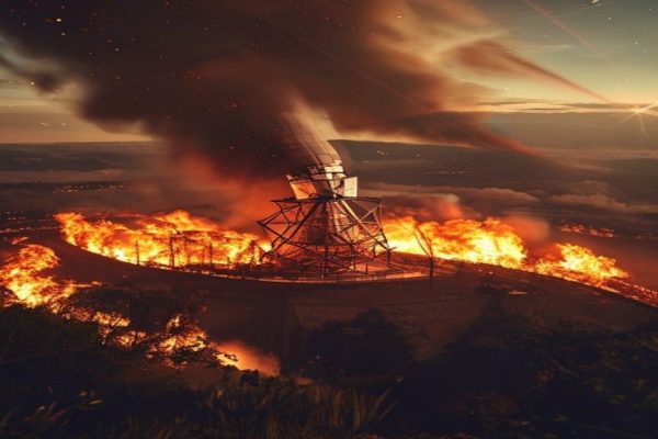Climate Change Threatens Global Space Observations: Wildfires Overrun NASA’s Observatory in Spain